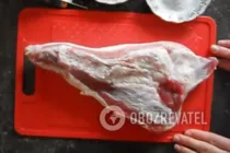 Щековина в духовке - Шаг 1 Щековина в духовке - Шаг 1