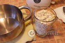 Вівсяна каша - Крок 1 Вівсяна каша - Крок 1
