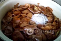 Щековина в луковой шелухе - Шаг 3 Щековина в луковой шелухе - Шаг 3