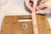 Куриные колбаски - Шаг 7 Куриные колбаски - Шаг 7