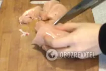 Куриные колбаски - Шаг 1 Куриные колбаски - Шаг 1