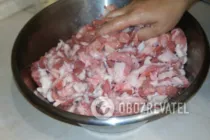 Домашняя колбаса в духовке - Шаг 3 Домашняя колбаса в духовке - Шаг 3