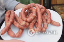 Охотничьи колбаски - Шаг 8 Охотничьи колбаски - Шаг 8