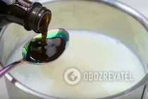 Молочное суфле - Шаг 1 Молочное суфле - Шаг 1