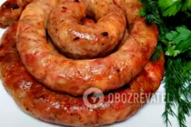 Куриная колбаса - Шаг 8 Куриная колбаса - Шаг 8