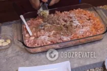 Домашняя куриная колбаса в духовке - Шаг 3 Домашняя куриная колбаса в духовке - Шаг 3