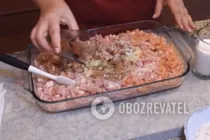 Домашняя куриная колбаса в духовке - Шаг 4 Домашняя куриная колбаса в духовке - Шаг 4