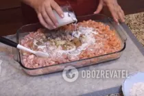 Домашняя куриная колбаса в духовке - Шаг 5 Домашняя куриная колбаса в духовке - Шаг 5