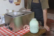 Сир Фета - Крок 1 Сир Фета - Крок 1