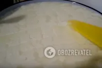Сыр Моцарелла - Шаг 5 Сыр Моцарелла - Шаг 5