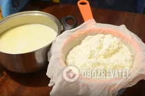 Домашний сыр - Шаг 6 Домашний сыр - Шаг 6