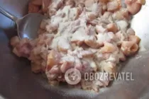 Куриная колбаса с желатином - Шаг 3 Куриная колбаса с желатином - Шаг 3