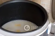 Манная каша в мультиварке - Шаг 2 Манная каша в мультиварке - Шаг 2