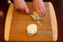 Печеночная колбаса с гречкой - Шаг 2 Печеночная колбаса с гречкой - Шаг 2