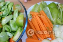 Икра из зеленых помидор - Шаг 2 Икра из зеленых помидор - Шаг 2