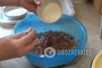 Печінкова ковбаса в пакеті - Крок 4 Печінкова ковбаса в пакеті - Крок 4