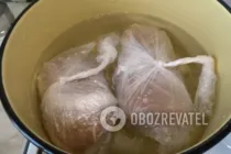 Печінкова ковбаса в пакеті - Крок 7 Печінкова ковбаса в пакеті - Крок 7