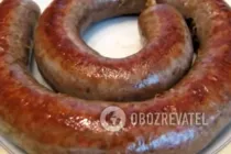 Печеночная колбаса с гречкой - Шаг 10 Печеночная колбаса с гречкой - Шаг 10