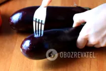 Икра из баклажанов по-одесски - Шаг 1 Икра из баклажанов по-одесски - Шаг 1