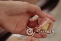 Канапе с ананасом - Шаг 4 Канапе с ананасом - Шаг 4