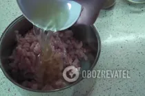 Колбаса из куриного филе - Шаг 3 Колбаса из куриного филе - Шаг 3