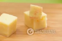 Канапе с сыром и виноградом - Шаг 3 Канапе с сыром и виноградом - Шаг 3
