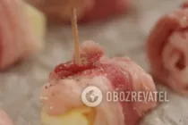 Канапе с ананасом - Шаг 6 Канапе с ананасом - Шаг 6