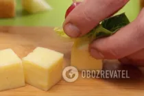 Канапе с сыром и виноградом - Шаг 5 Канапе с сыром и виноградом - Шаг 5