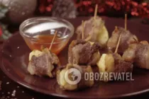 Канапе с ананасом - Шаг 7 Канапе с ананасом - Шаг 7
