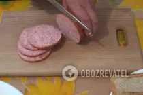 Тосты с сыром - Шаг 1 Тосты с сыром - Шаг 1