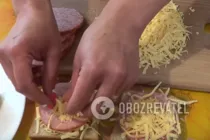Тосты с сыром - Шаг 4 Тосты с сыром - Шаг 4
