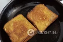 Тосты с сыром - Шаг 7 Тосты с сыром - Шаг 7