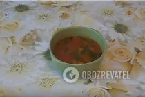 Томатный суп с фасолью - Шаг 10 Томатный суп с фасолью - Шаг 10