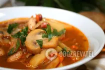 Суп с фасолью и грибами - Шаг 11 Суп с фасолью и грибами - Шаг 11