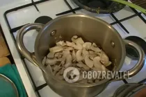 Суп с фасолью и грибами - Шаг 4 Суп с фасолью и грибами - Шаг 4