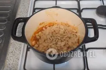 Томатный суп с фасолью - Шаг 6 Томатный суп с фасолью - Шаг 6