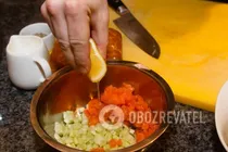 Брускетта с лососем - Шаг 2 Брускетта с лососем - Шаг 2