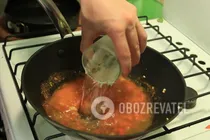 Яичный суп с помидорами - Шаг 3 Яичный суп с помидорами - Шаг 3
