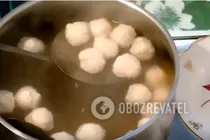 Суп с куриным фаршем - Шаг 8 Суп с куриным фаршем - Шаг 8
