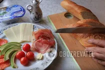Брускетта с прошутто - Шаг 1 Брускетта с прошутто - Шаг 1