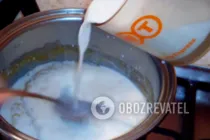 Соус бешамель для макаронів - Крок 3 Соус бешамель для макаронів - Крок 3