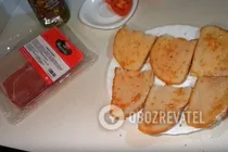 Брускетта з хамоном - Крок 3 Брускетта з хамоном - Крок 3