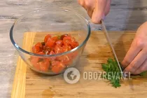 Брускетта з помідорами - Крок 4 Брускетта з помідорами - Крок 4