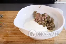 Сендвіч з тунцем - Крок 4 Сендвіч з тунцем - Крок 4