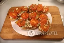 Брускетта классическая - Шаг 7 Брускетта классическая - Шаг 7