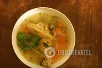 Курячий суп з рисом - Крок 8 Курячий суп з рисом - Крок 8