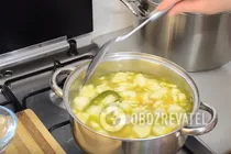 Куриный суп с клецками - Шаг 11 Куриный суп с клецками - Шаг 11
