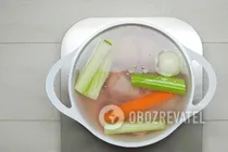 Куриный суп с лапшой - Шаг 1 Куриный суп с лапшой - Шаг 1