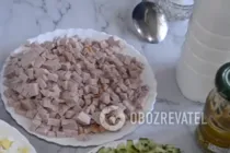 Окрошка с колбасой - Шаг 2 Окрошка с колбасой - Шаг 2