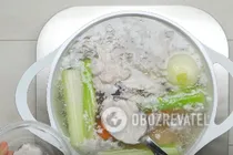 Куриный суп с лапшой - Шаг 2 Куриный суп с лапшой - Шаг 2